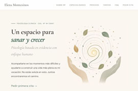 Web para psicóloga